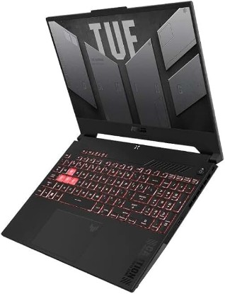 Picture of ASUS TUF Gaming A15 Gaming Laptop, 15.6” FHD 144Hz, 100% sRGB Display, GeForce RTX 4050, AMD Ryzen 7 7435HS, 16GB DDR5, 512GB PCIe SSD, Wi-Fi 6, Windows 11, FA507NUR-AS73