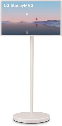 Picture of LG 27-Inch StanbyME 2 with Folio Cover, Portable Touch Screen, Dolby Vision, HDR10, Filmmaker Mode, Built-in Battery, Full Swivel Rotation (27LX6TYGA, 2025)