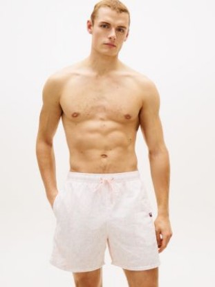 Picture of Palm Leaf Print 7" Swim Trunk